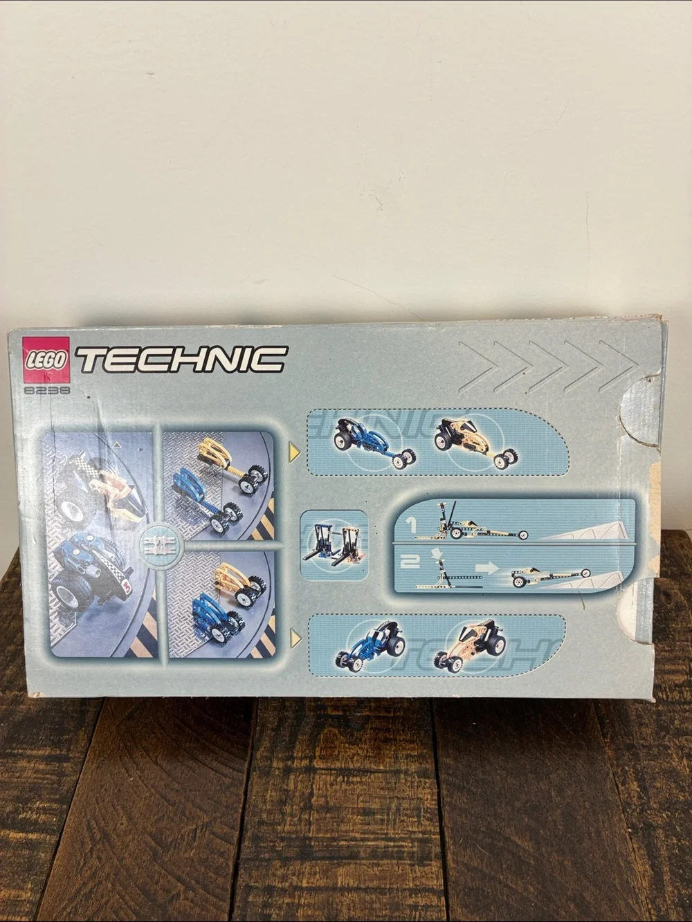 LEGO Technic Slammer Dueling Dragsters Set 8238 Complete NO INSTRUCTIONS 2000